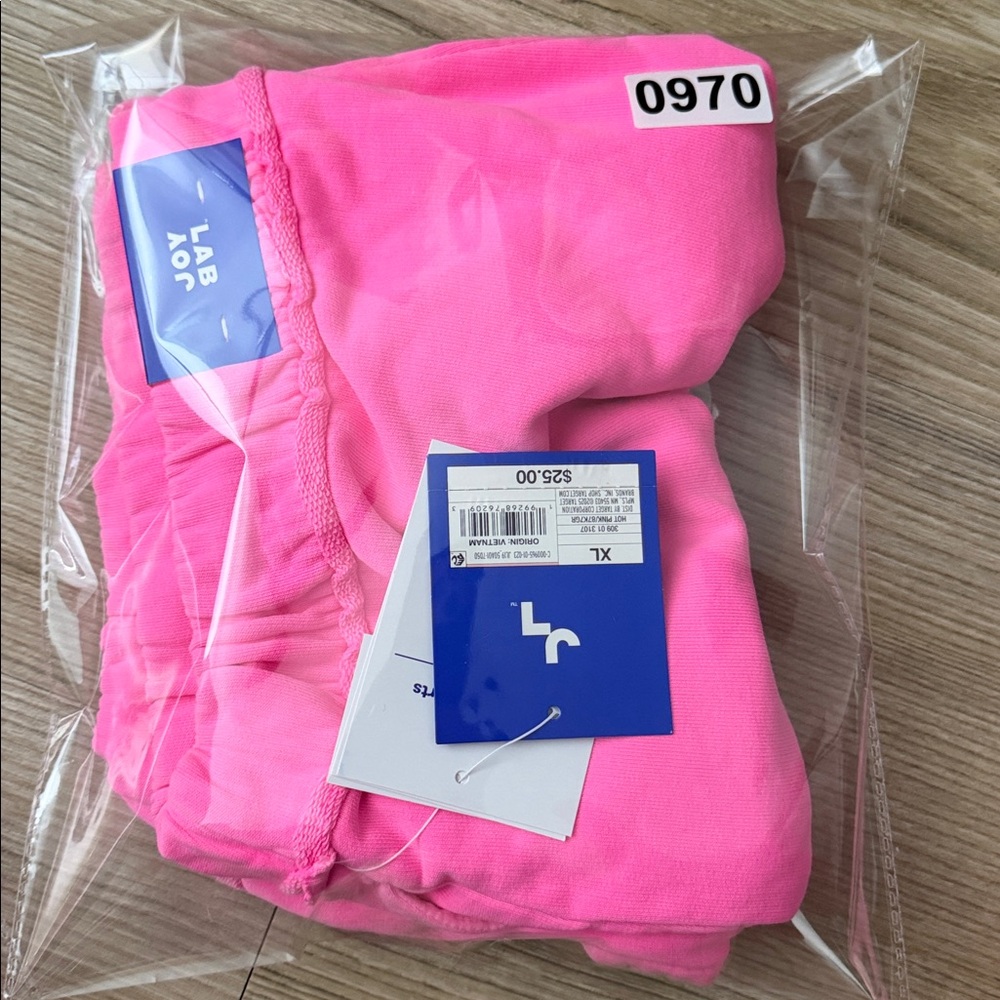 Women’s Washed Jersey High Rise Shorts - Neon Pink - L, XL & XXL - Picture 13 of 16